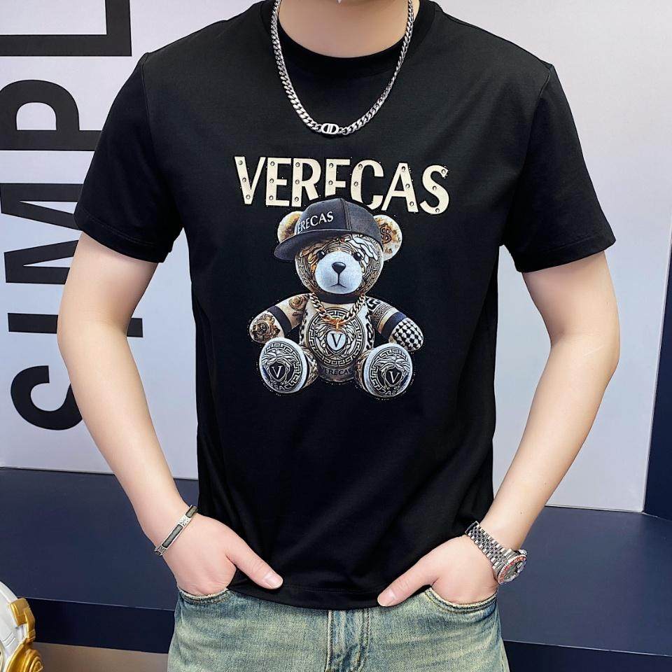 2025年新款短袖T恤钱塘3019TX3008P75真模，男装T恤，钱塘6016-1(原3019)