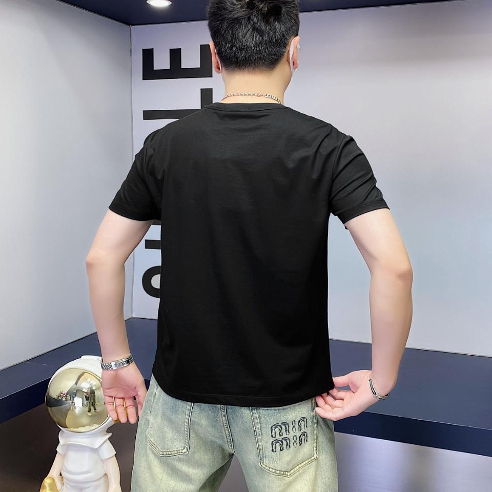 2025年新款短袖T恤钱塘3019TX3003P75真模,男装T恤,钱塘6016-1(原3019)
