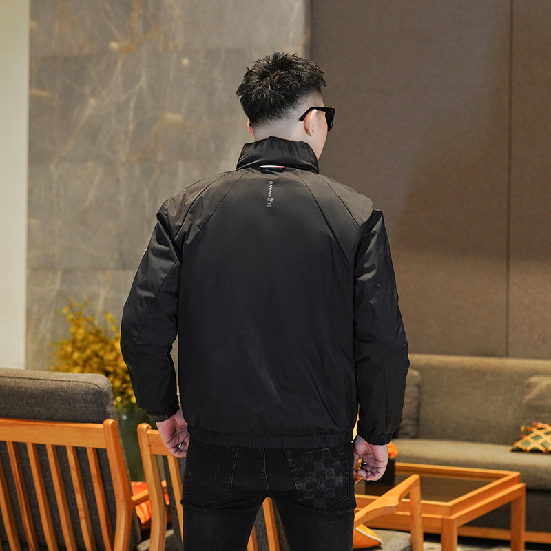 Y9806P2902025高端冬季90%白鸭绒印花立领羽绒服真模325,男装羽绒服,钱塘6016-1(原3019)