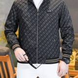 商标已注册2025年新款翻领休闲夹克JK88627P175真模，男装夹克，钱塘6016-1(原3019)