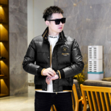 Y9575P3352024高端冬季90%白鸭绒亮面立领羽绒服真模385，男装羽绒服，钱塘6016-1(原3019)