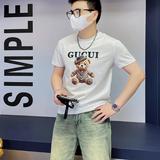 2025年新款短袖T恤钱塘3019TX3003P75真模，男装T恤，钱塘6016-1(原3019)