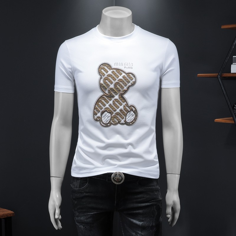 商标已注册2025年新款短袖T恤3019TX3002P75假模，男装T恤，钱塘6016-1(原3019)