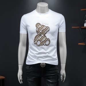 商标已注册2025年新款短袖T恤 3019 TX3002 P75 假模，男装T恤，钱塘6016-1(原3019)