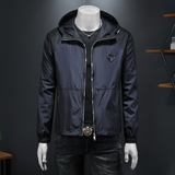 2026年新款连帽休闲夹克钱塘3019-JK9315P145假模，男装夹克，钱塘6016-1(原3019)