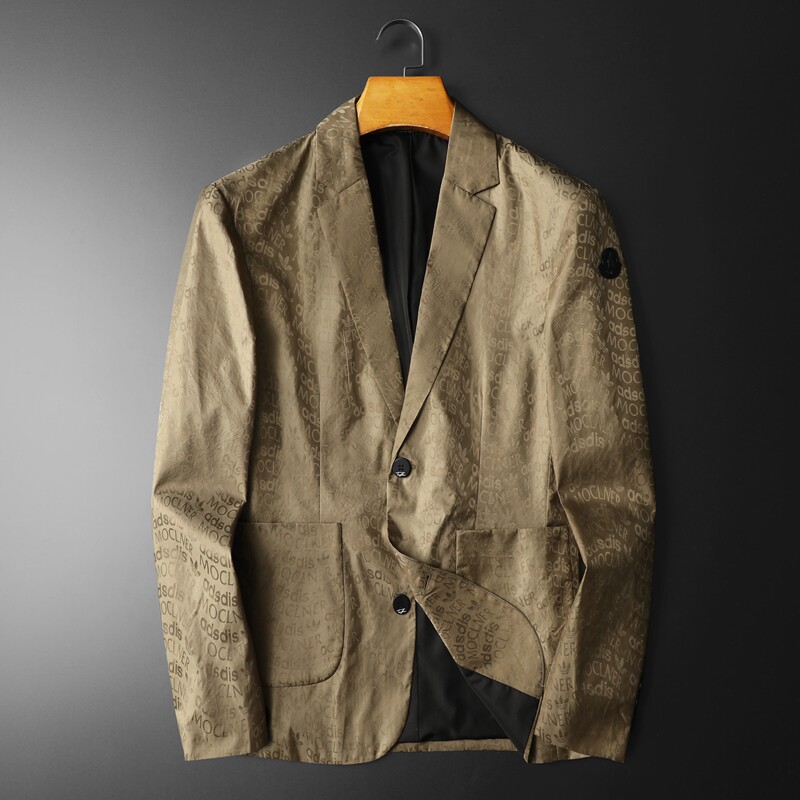 2026年新款高端休闲小西装钱塘3019X6695P165平铺咖，男装西服套装，钱塘6016-1(原3019)