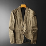 2026年新款高端休闲小西装钱塘3019X6695P165平铺白，男装西服套装，钱塘6016-1(原3019)