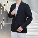 2026年新款高端纯色休闲小西装钱塘3019X6718P155真模，男装西服套装，钱塘6016-1(原3019)