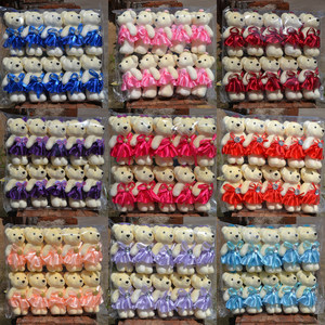 卡通花束小熊颜色全量大价优