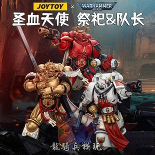 JOYTOY暗源战锤40K圣血天使圣血祭司&队长JT01789可动兵人模玩