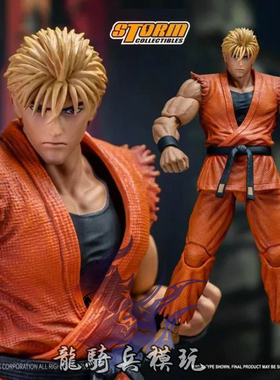 Storm Toys拳皇98坂崎良坂崎獠KOF98 RYO SAKAZAKI 1/12可动兵人
