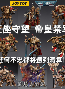 JOYTOY暗源战锤40K帝皇禁军卫队天鹰终结者元帅康斯坦丁 瓦尔多