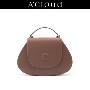A.Cloud圆点马鞍包结构感手提包小众复古高质感斜挎包Balance系列