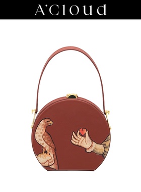 A.Cloud日出包世界名画印花手提包小众设计师款高级感Sunrise