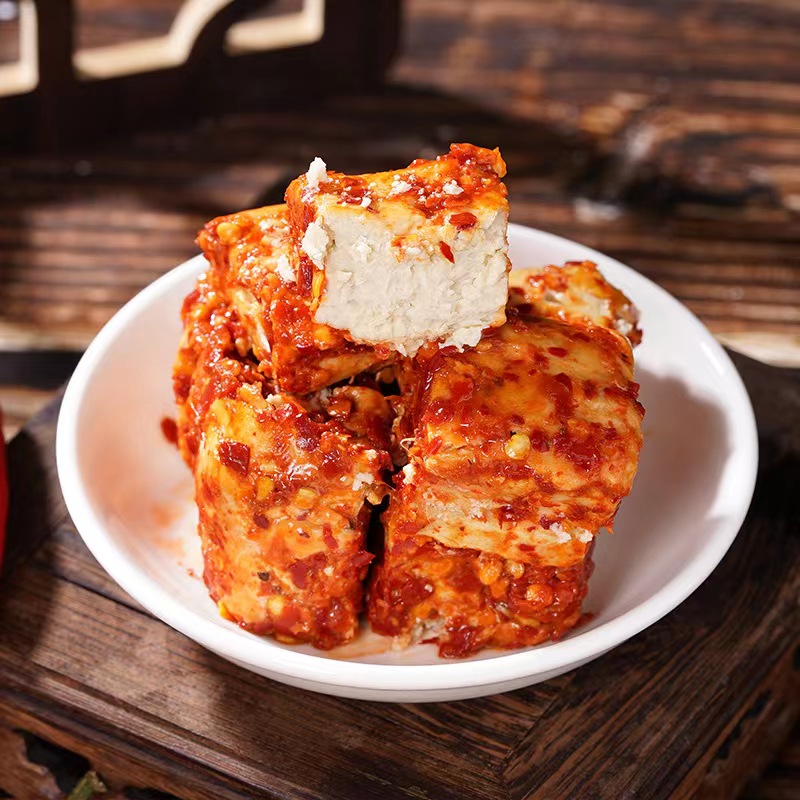 湖南农家自制新化白溪霉豆腐曾姐豆腐乳香辣豆制品腐乳下饭菜包邮
