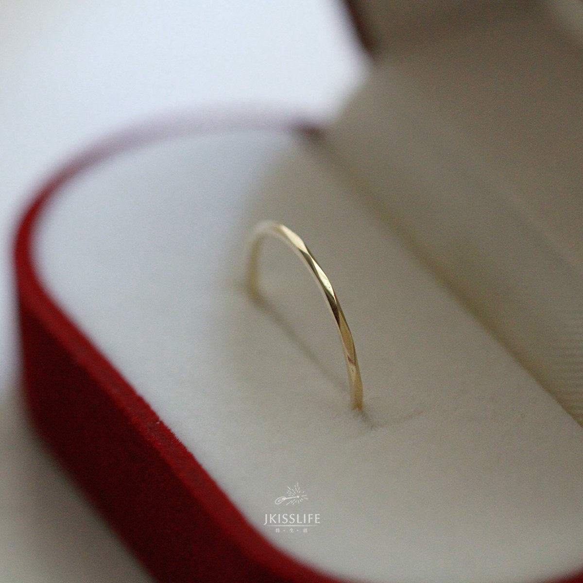 BY-JKISSLIFE简生活9K黄金简约菱形格极细极细简洁戒指指环尾戒|ruв категории ювелирные изделия/алмаз/жадеит/золото, драгоценности Kim, украшения - от Buy2taobao.com для оказания профессиональной услуги покупки агента Taobao