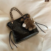 南风Chio2nd 伦敦午后托特包包女新款 菱格手提包通勤单肩斜挎小包