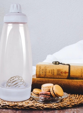 whisk ware手摇面糊搅拌瓶 面糊分配器 TV二合一带刻度奶油分配壶
