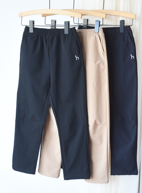 秋冬装~男女中大童多维弹力登山裤休闲长裤显瘦三色防风加绒907