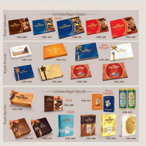 意大利进口 Baratti & Milano坚果牛奶黑巧克力什锦口味零食礼盒