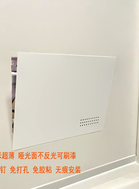 超薄弱电箱改造电表箱盖板遮挡检修口光纤网线盒多媒体遮丑装饰画