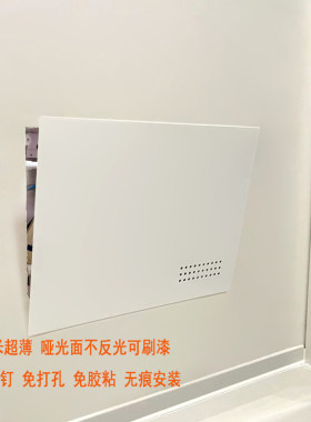 超薄弱电箱改造电表箱盖板遮挡检修口光纤网线盒多媒体遮丑装饰画