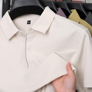 简约百搭多色可选商务通勤亲肤透气 POLO衫 依立腾男士 短袖