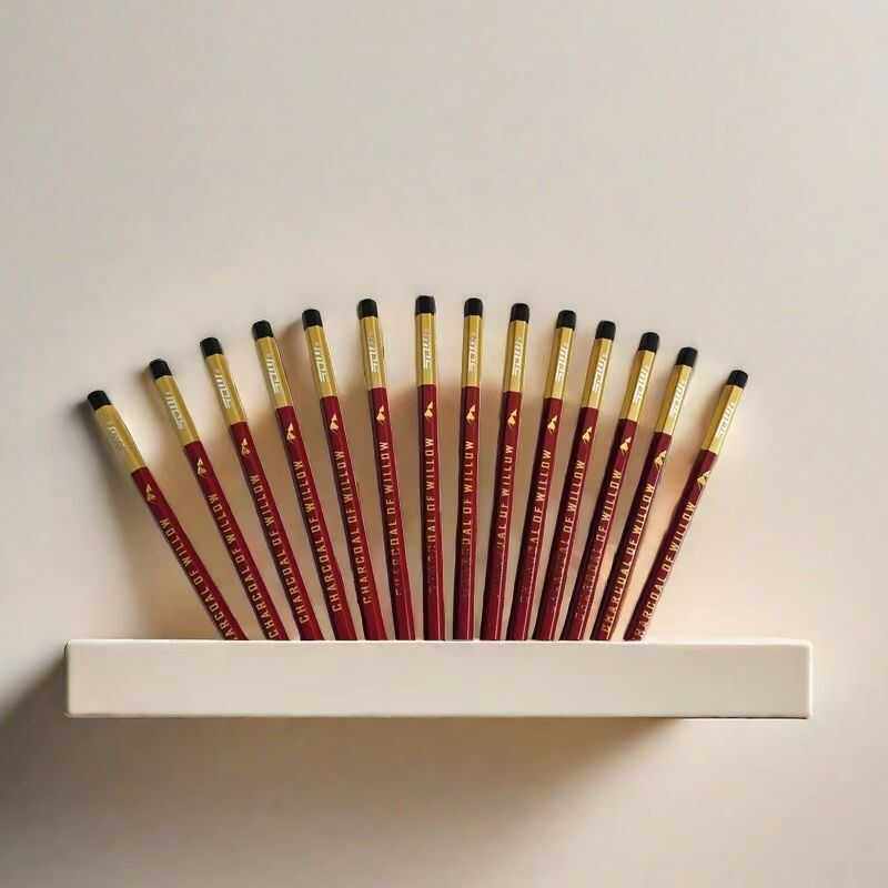 圣德文柳炭笔24新款特浓素描速写铺色美术生专用正品,文具电教/文化用品/商务用品,炭笔,淘宝优惠券,粉丝福利购,淘宝优惠卷