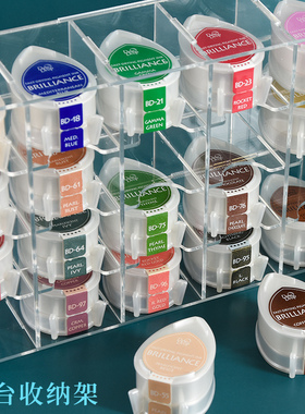 印象时光·月猫印台收纳架 棋牌印台水滴印台VFS高细 VKS AS SZM CQ铁盒PIG猪猪猫猫印台展示架