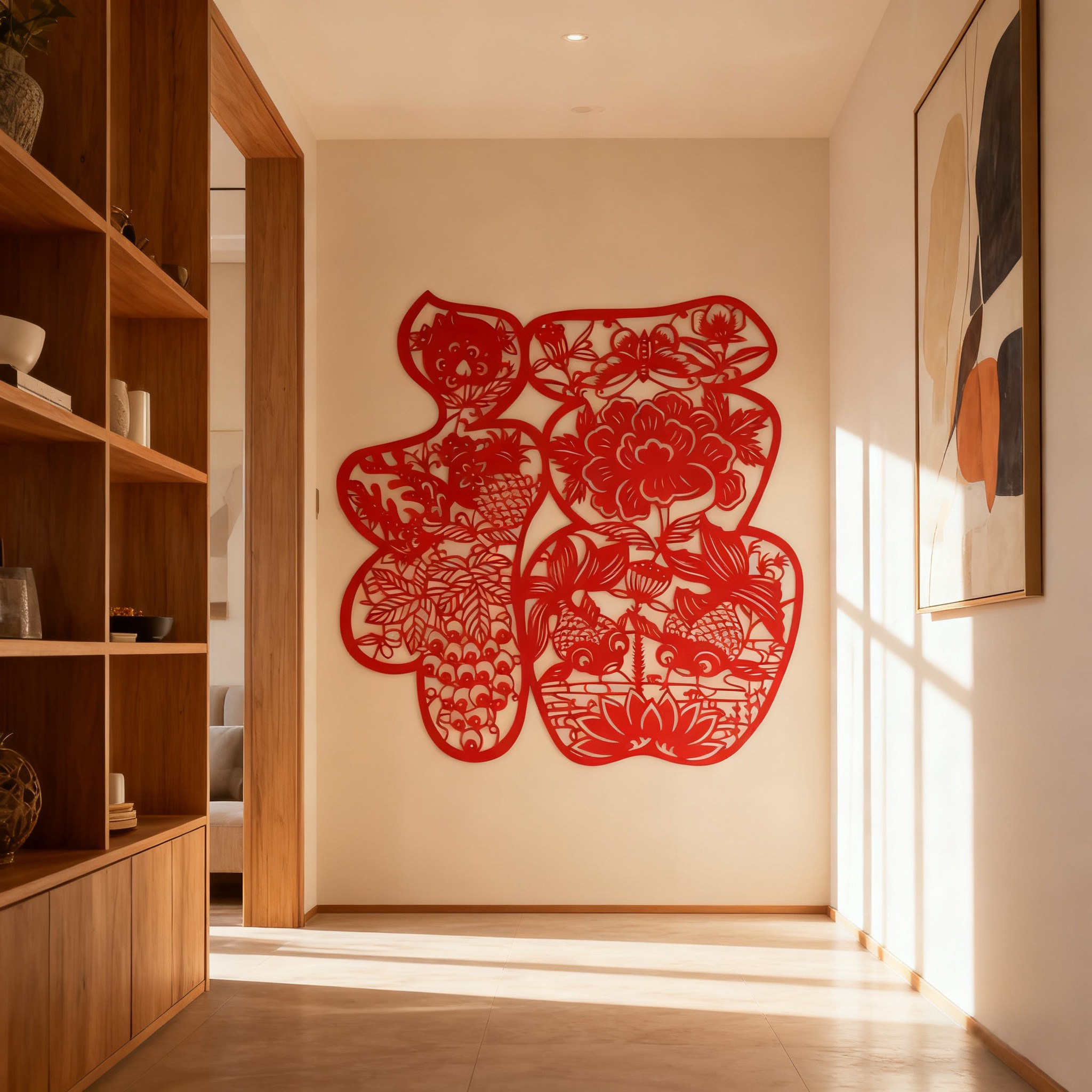 剪纸福字门贴马年2026大号墙贴春节窗贴客厅玄关场景布置新年装饰,节庆用品/礼品,喜字/剪纸/贴纸,淘宝优惠券,粉丝福利购,淘宝优惠卷