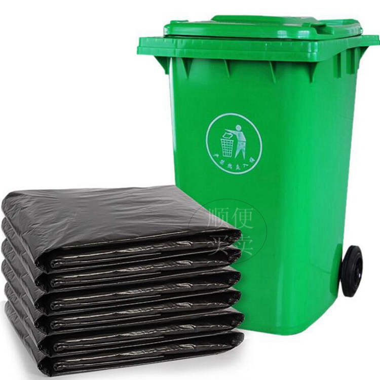 平口加厚1*1.2米大号垃圾袋