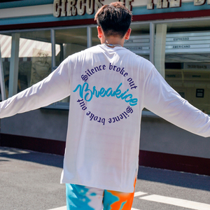 BKC破冰联名afgk美式运动卫衣潮男秋冬篮球长袖投篮服健身训练T恤