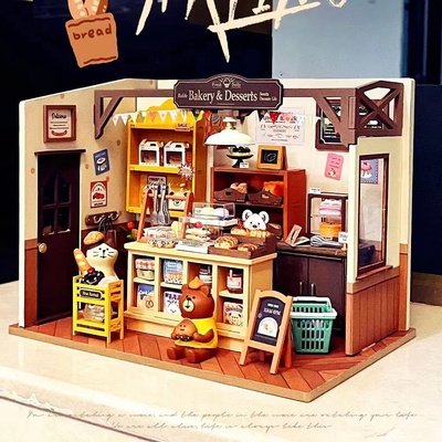 若态木质拼图14岁以上立体拼图