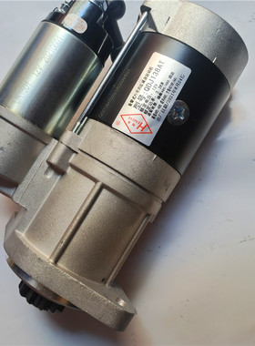 适用东方红一拖扬动485/490马达QDJ1410C-P/138无头盖设计12V11齿