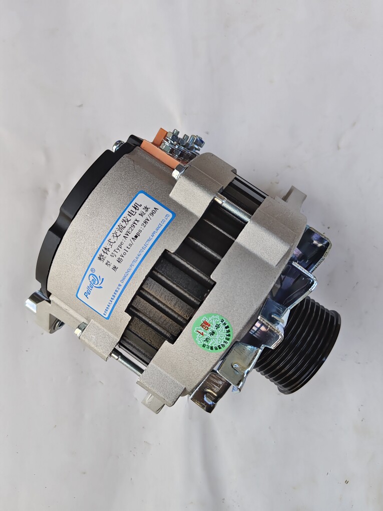 玉柴4108大功率短款发电机28V90A