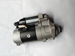 东风天锦KR龙擎马达QDJ2505原厂配件24V3孔10齿图号3708010-E8101