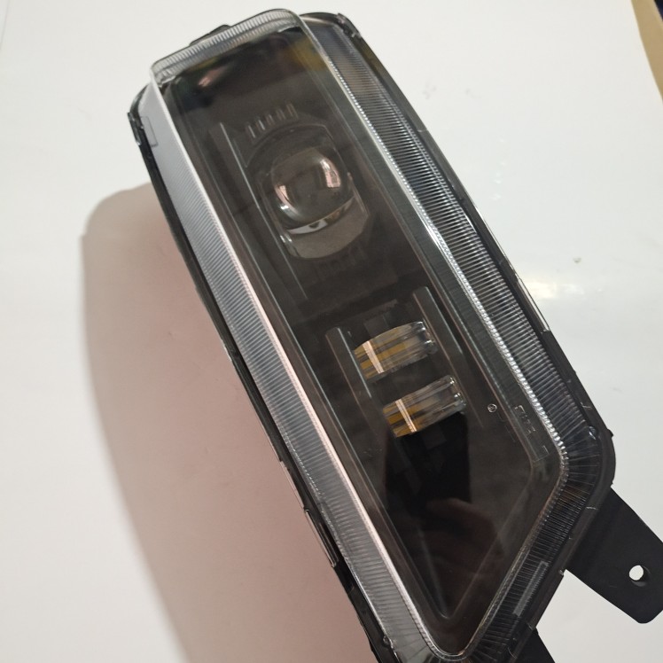 解放JH6全LED雾灯带透镜黄白双色