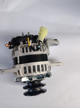 适用五十铃6WG1/6WF1/6WA1发电机2100J6-BX 28V100A扁线圈大功率