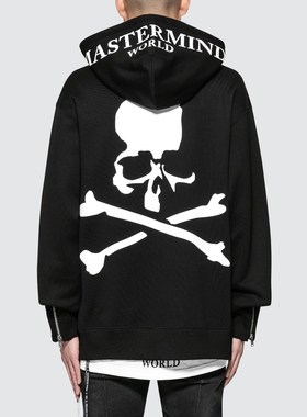 Sailoon 现货MMJ MASTERMIND WORLD黑色连帽衫男外套
