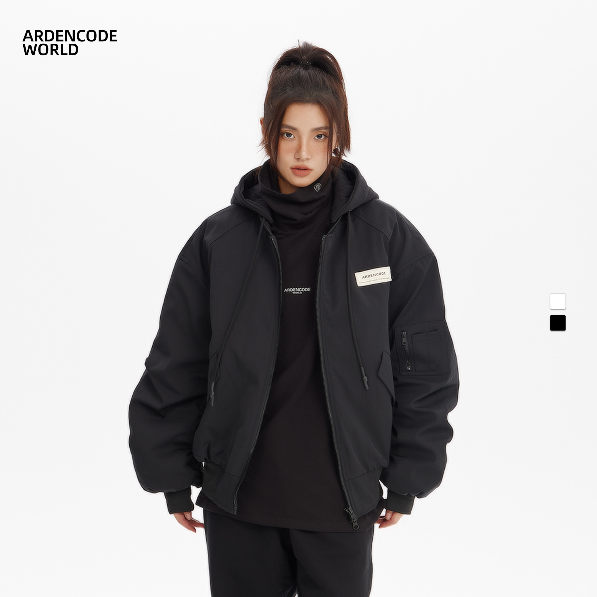 ARDENCODE引导男女同款宽松外套
