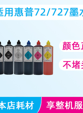 惠普T610/T770/T790/T1300/T930绘图仪连供墨盒连供墨水代用墨水