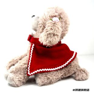 节日饰品宠物衣服领结驯鹿帽秋冬服饰配饰圣诞节宠物衣服服装衣服