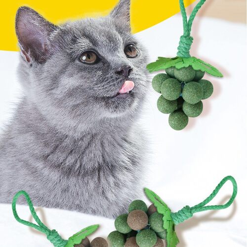 猫薄荷舔舔乐磨牙洁齿球玩具
