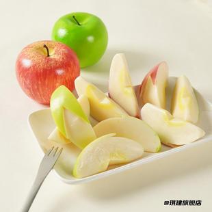 苹果切块永夜星河同款兔子苹果切片挂件水果挂件兔子苹果明星同款