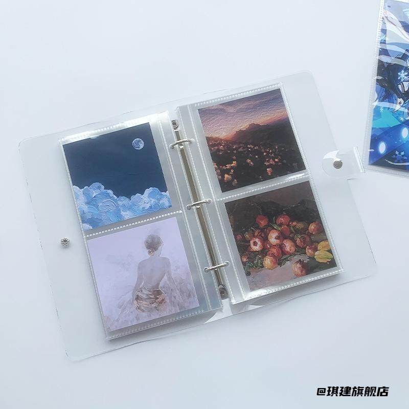 方形美术迷你替芯保存收纳册水彩画正方形卡片通用空白相片作品,收纳整理,卡片收纳盒/册,淘宝优惠券,粉丝福利购,淘宝优惠卷