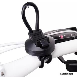 车灯支架灯夹可调节万向管夹手持手机支架车前灯电动摩托自行车座