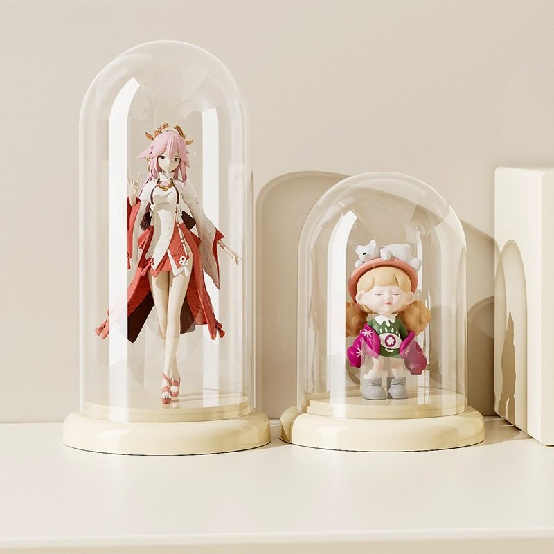 娃娃收纳桶家用桌面透明防尘公仔模型泡泡玛特摆件手办收纳盒,模玩/动漫/周边/娃圈三坑/桌游,手办模型场景道具娃屋,淘宝优惠券,粉丝福利购,淘宝优惠卷