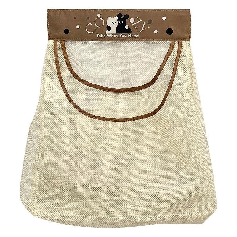 收纳挂袋收纳网兜宿舍袋子门后宿舍杂物袜子悬挂式魔术贴内裤分层,收纳整理,收纳挂袋,淘宝优惠券,粉丝福利购,淘宝优惠卷