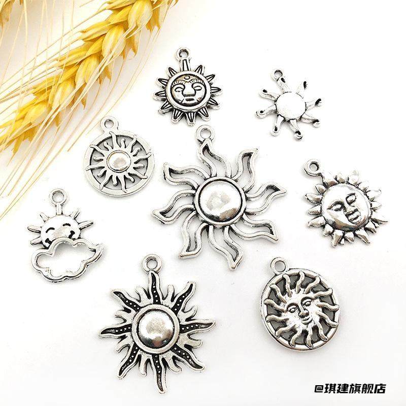 diy手工混装复古耳饰星星饰品挂件手作材料配件古银白k色混款,饰品/流行首饰/时尚饰品新,线,淘宝优惠券,粉丝福利购,淘宝优惠卷