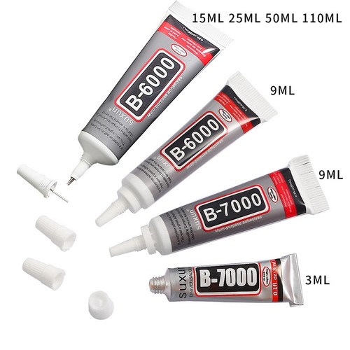 材料专用胶粘剂珠宝饰品摆件针管式自制B600工艺品镶嵌胶水粘